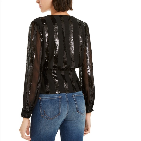 INC Wrap Top - Picture 2 of 4